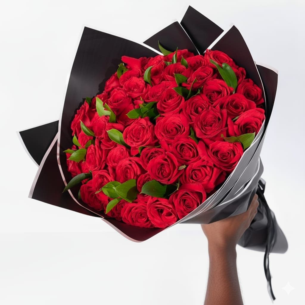 Ramo De 50 Rosas Rojas