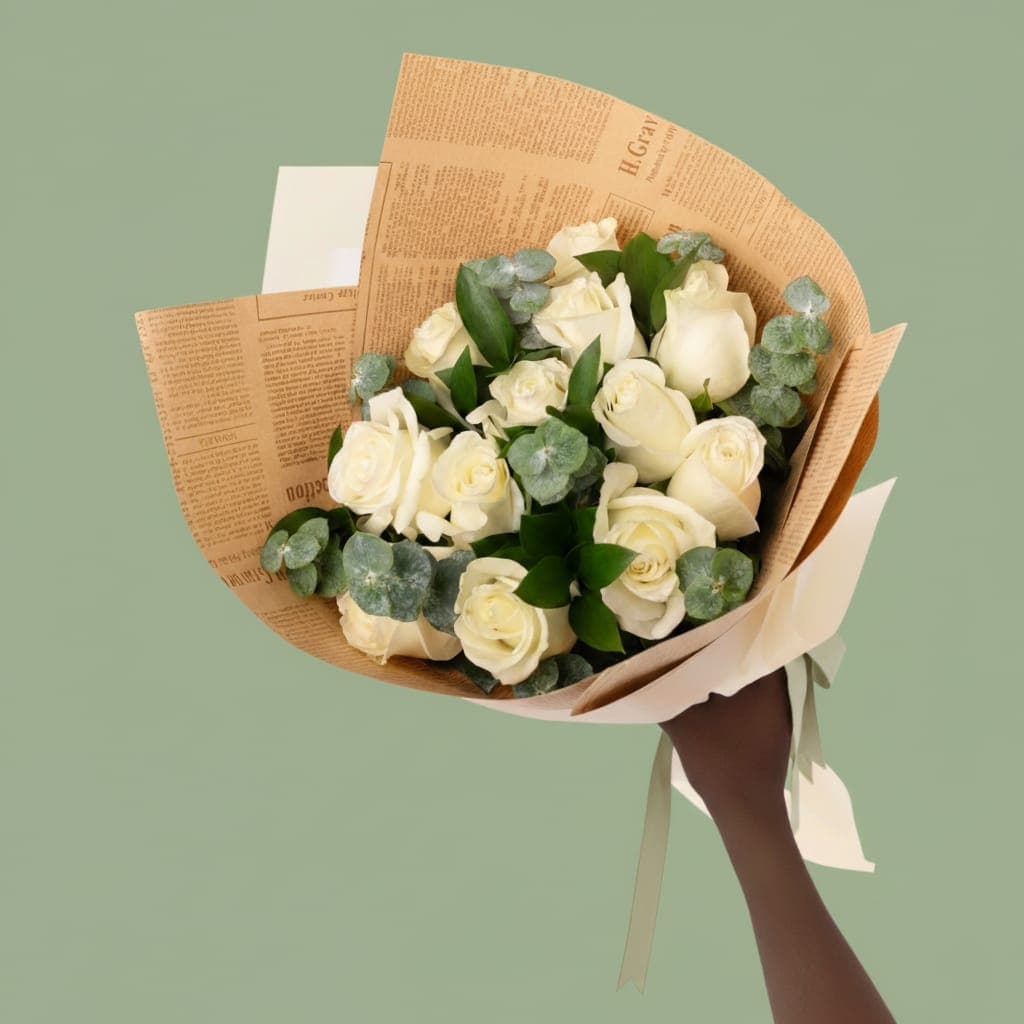 Ramo De Rosas Blancas